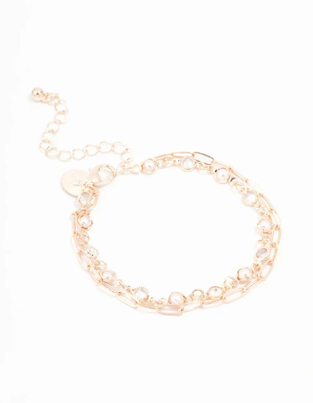 Gold Layered Link Bracelet sold by lovisa