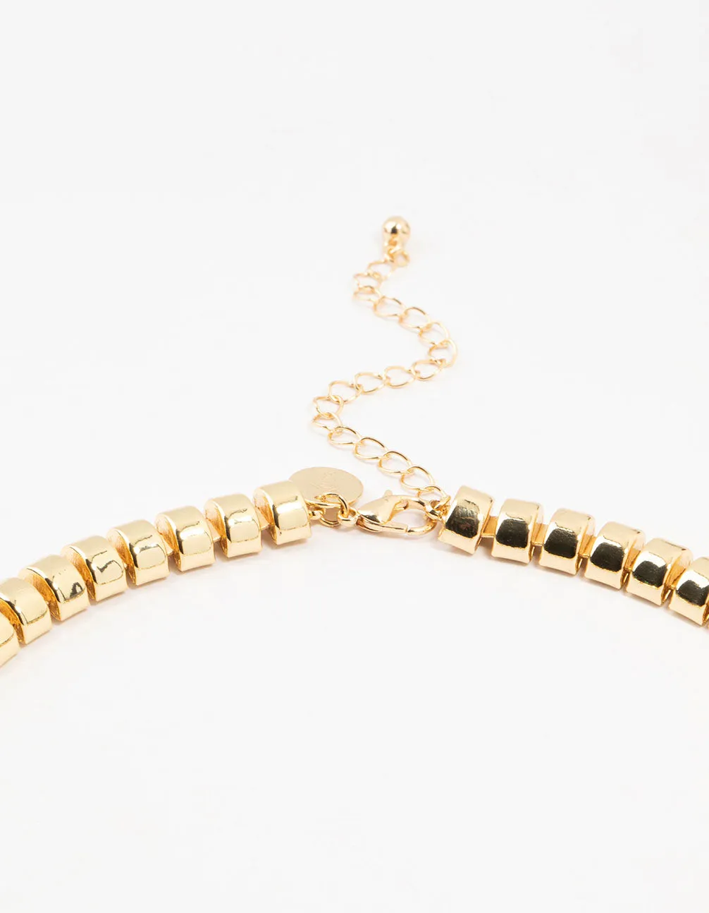 Gold Plated Rectangle Link Necklace sold by lovisa product image thumbnail 3