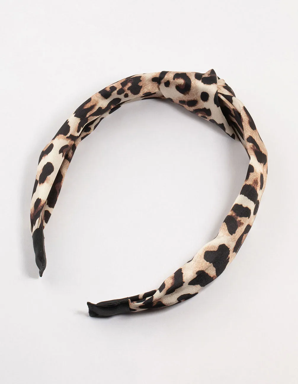Leopard Print Knotted Fabric Headband sold by lovisa product image thumbnail 3