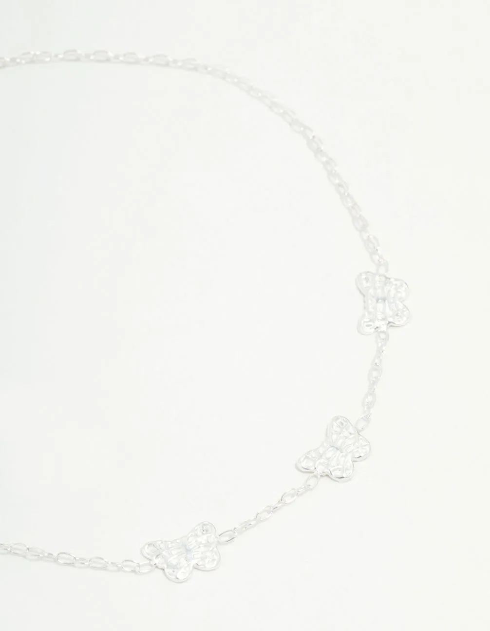 Sterling Silver Butterfly Trio Bracelet sold by lovisa product image thumbnail 2