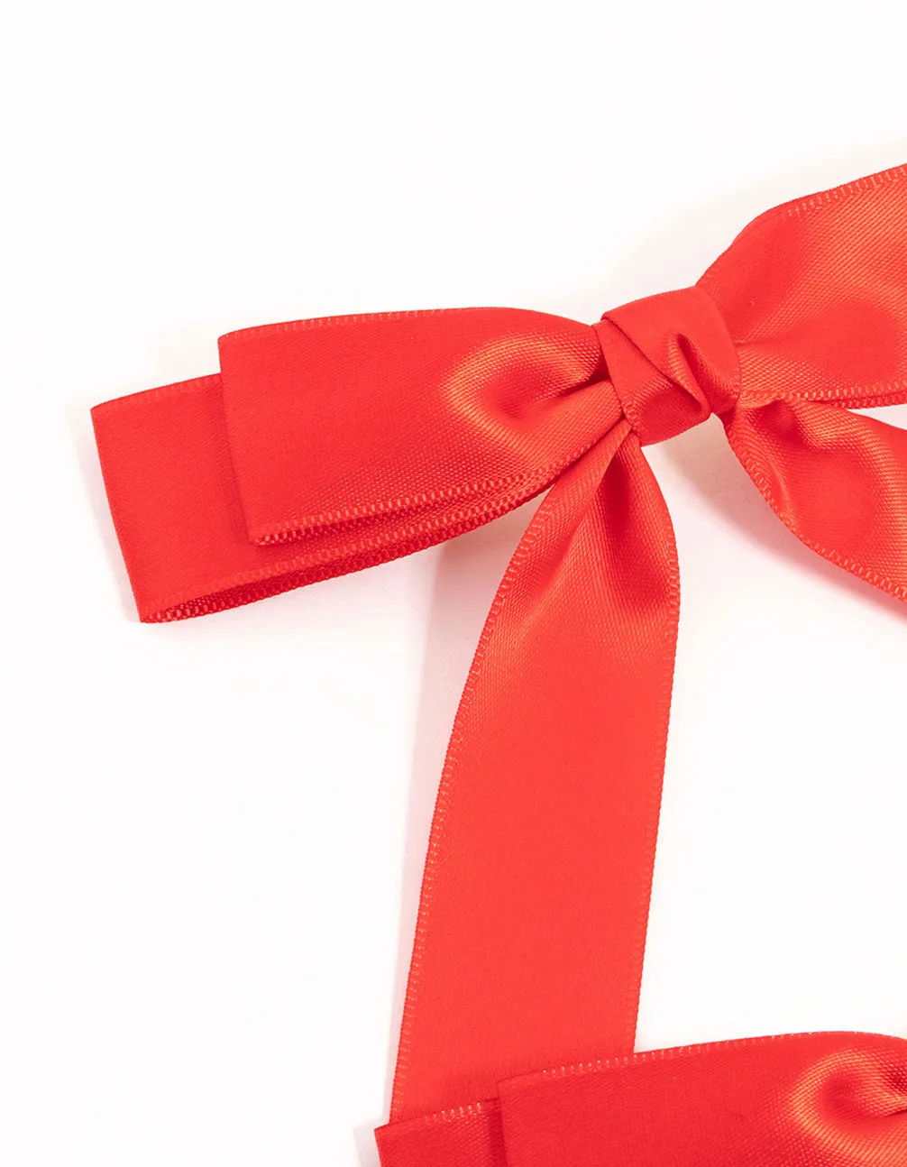 Red Double Loop Fabric Bows 2-Pack sold by lovisa product image thumbnail 5