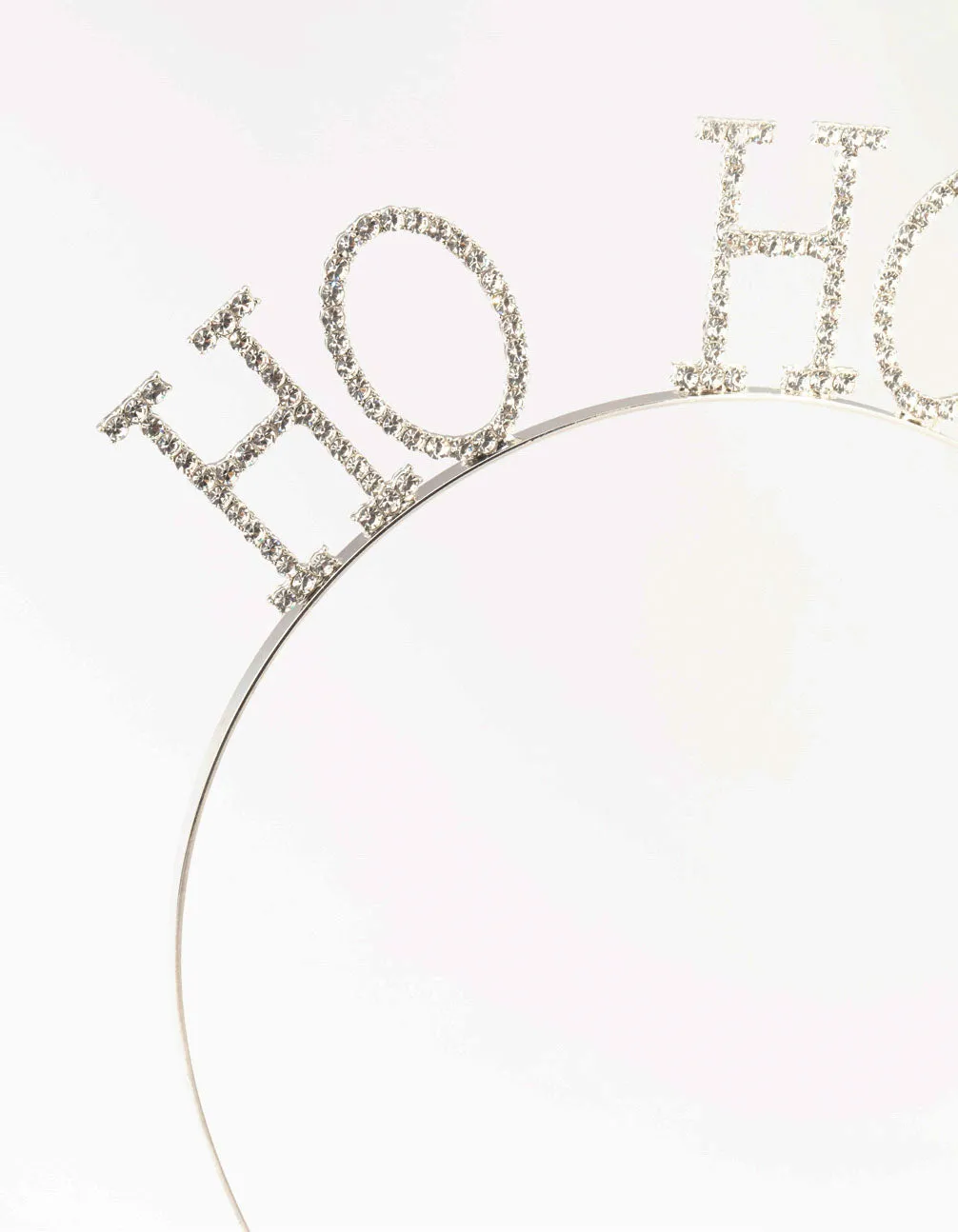 Silver Diamante Ho Ho Ho Headband sold by lovisa product image thumbnail 2