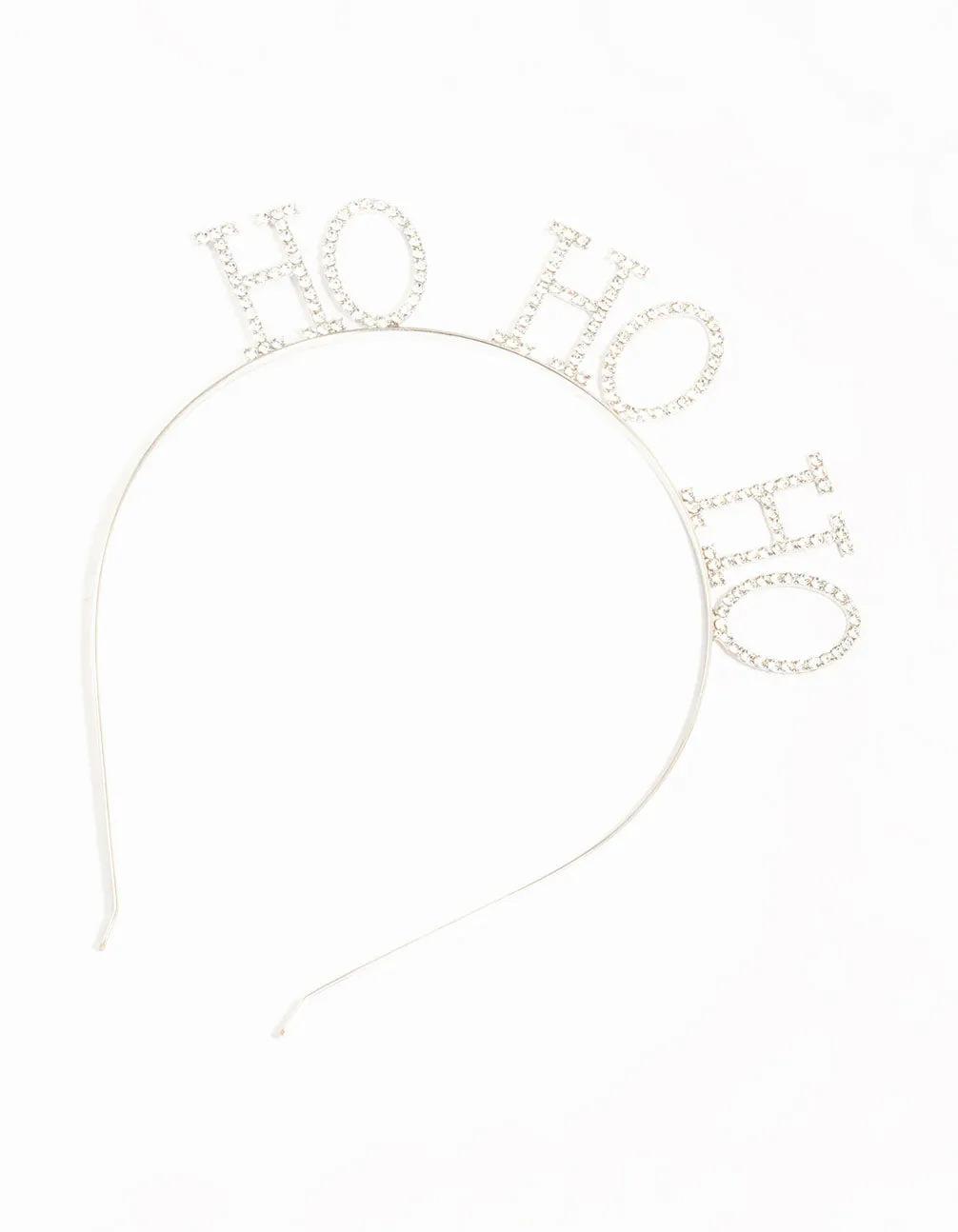 Silver Diamante Ho Ho Ho Headband sold by lovisa product image thumbnail 3