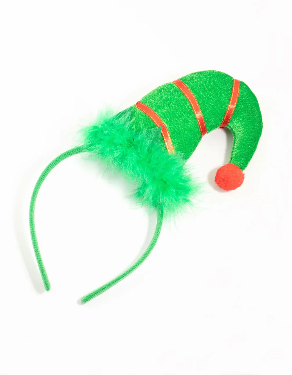 Green Fabric Elf Hat Headband sold by lovisa product image thumbnail 3
