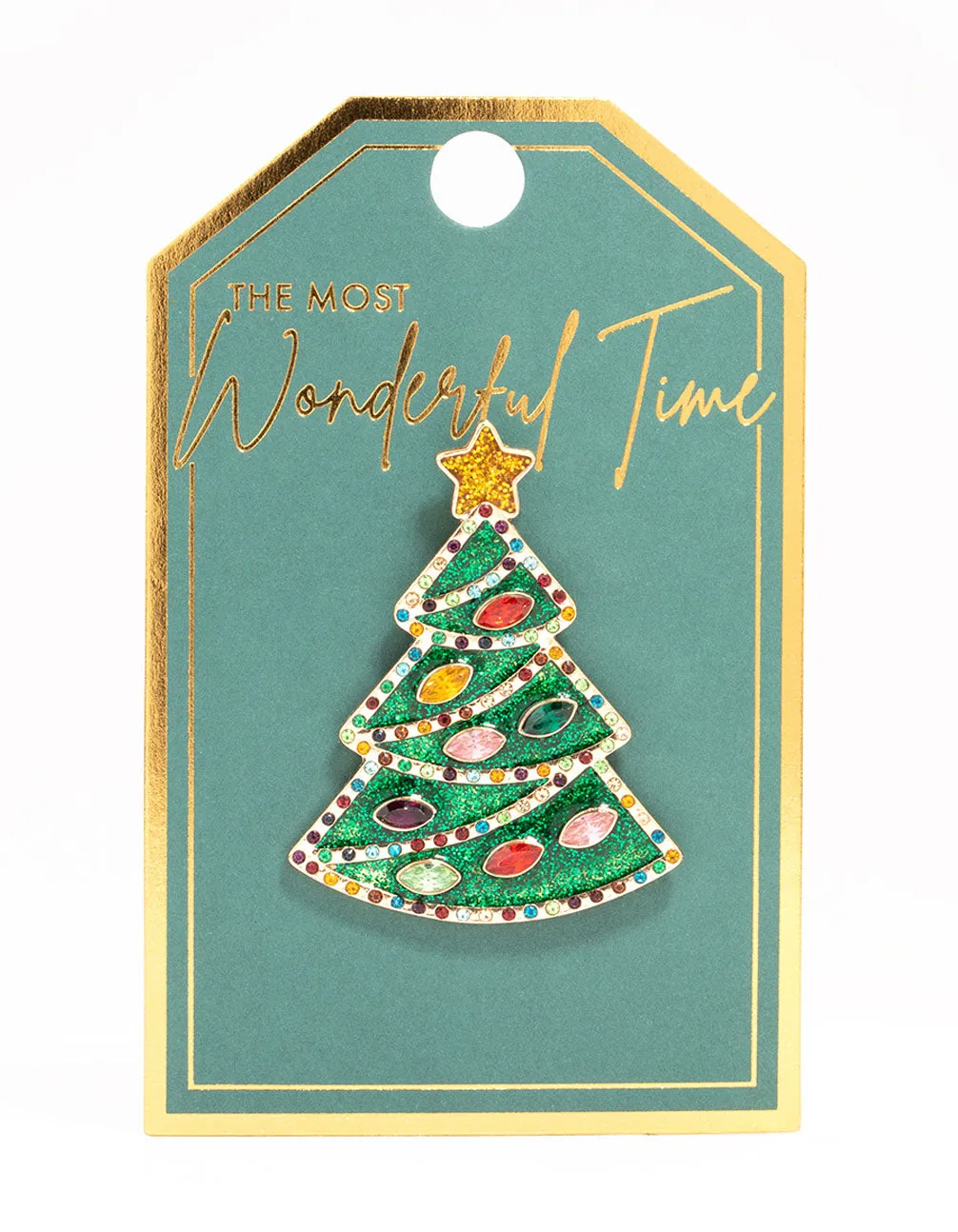 Green Enamel Tree Brooch sold by lovisa product image thumbnail 3