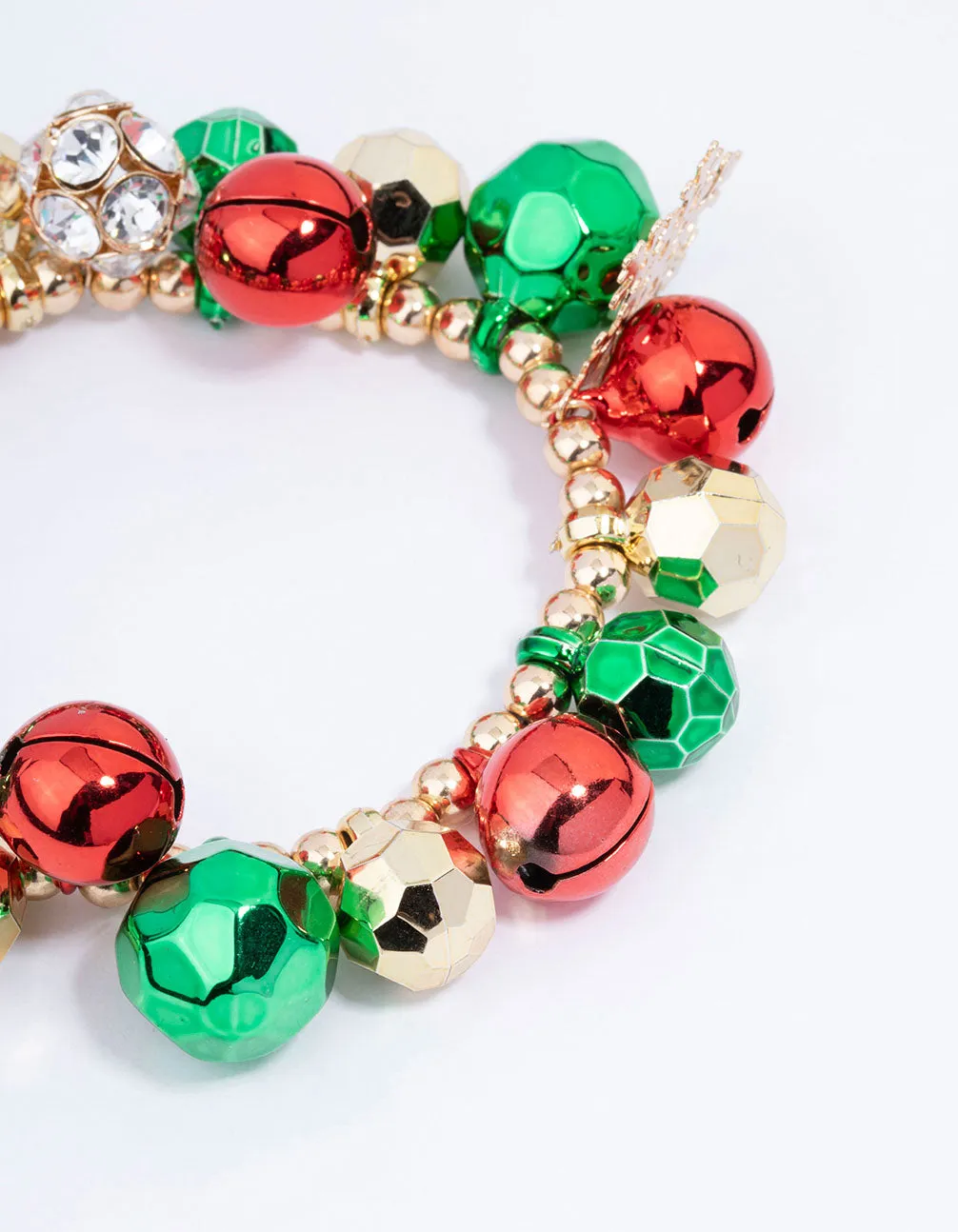 Chunky Bell & Beads Festive Charm Bracelet sold by lovisa product image thumbnail 2