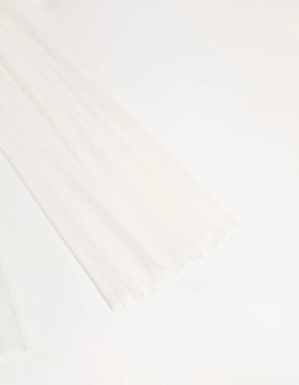 White Tulle Fabric Bow Clip sold by lovisa product image thumbnail 3