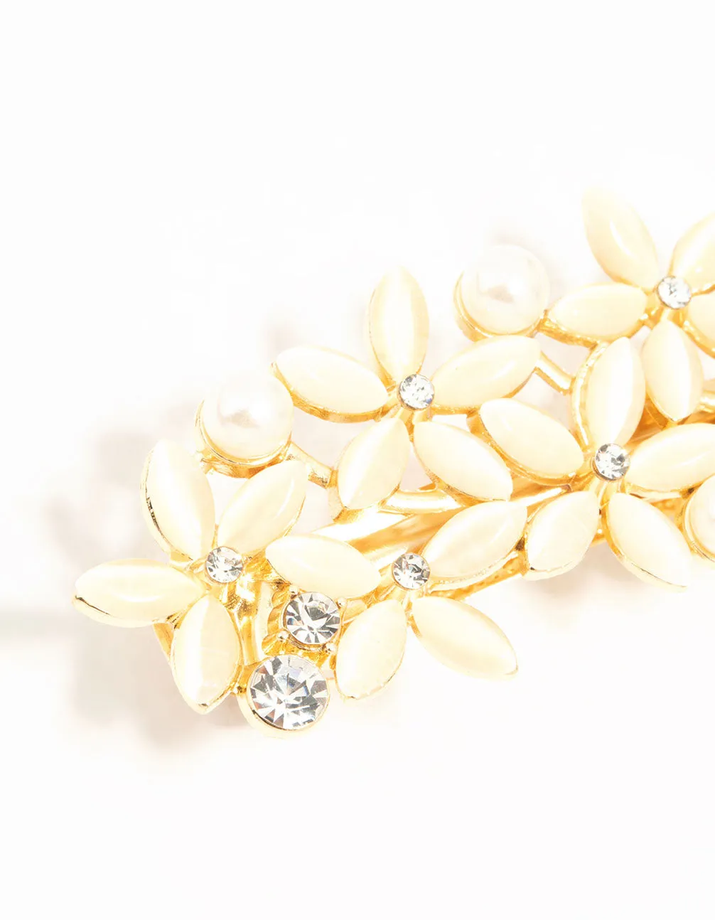 Pearl & Flower Cluster Hair Clip sold by lovisa product image thumbnail 2