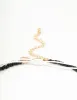 Shell & Black Cord Layered Necklace sold by lovisa