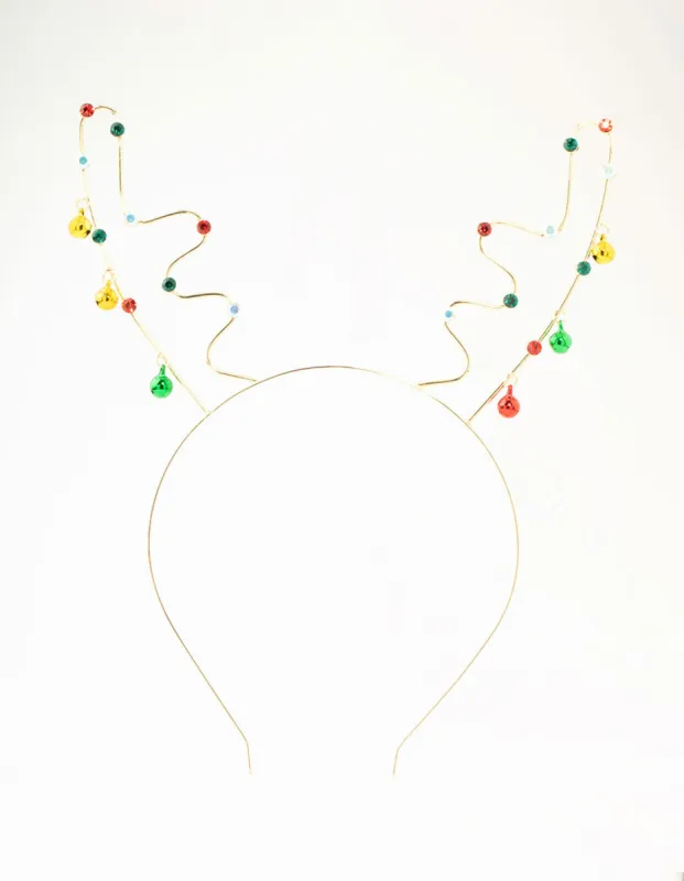 Jingle Bells Reindeer Headband sold by lovisa