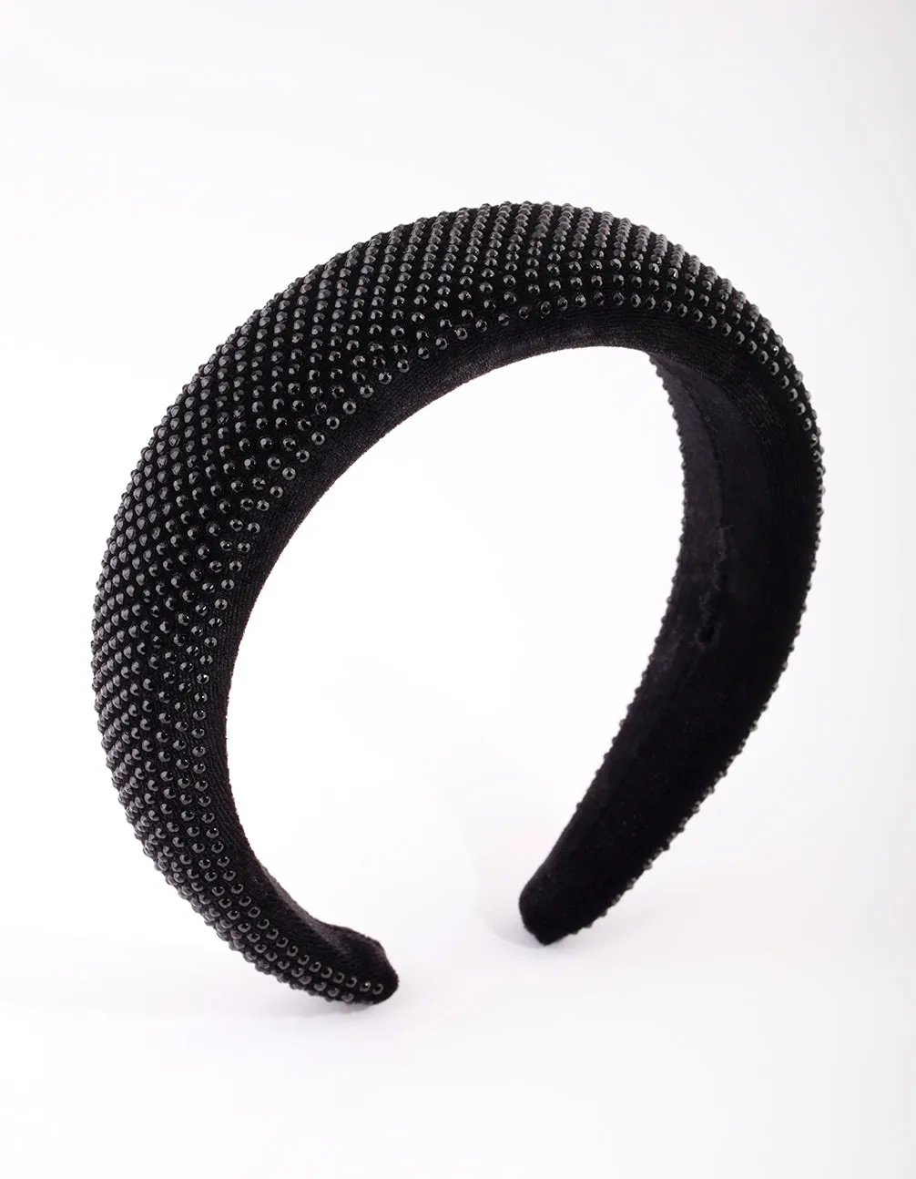 Black Diamante Headband sold by lovisa product image thumbnail 2