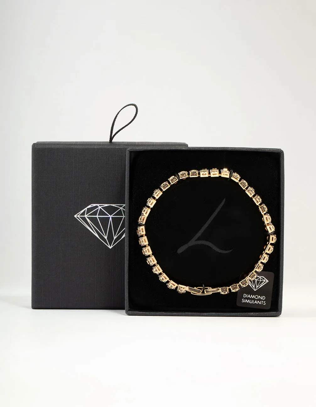 Gold Cubic Zirconia Tennis Bracelet sold by lovisa product image thumbnail 3