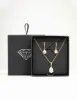 Gold Plated Cubic Zirconia Drop Necklace & Stud Earrings Set sold by lovisa