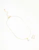 Gold Plated Cubic Zirconia Drop Necklace & Stud Earrings Set sold by lovisa