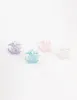 Mini Plastic Irregular Frangipani Claw Clips 4-Pack sold by lovisa
