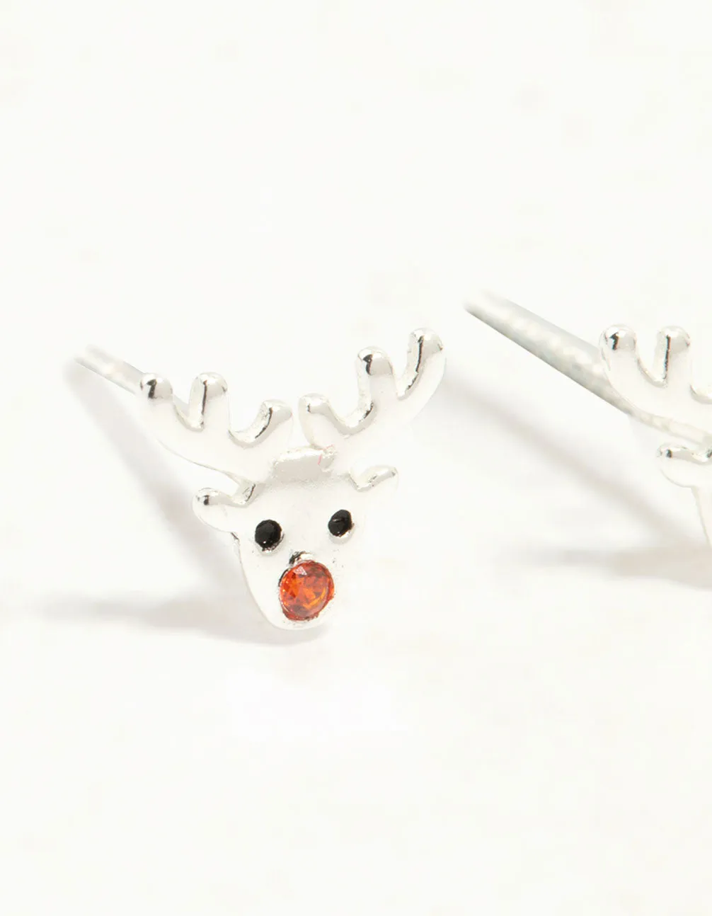 Sterling Silver Reindeer Stud Earrings sold by lovisa product image thumbnail 2