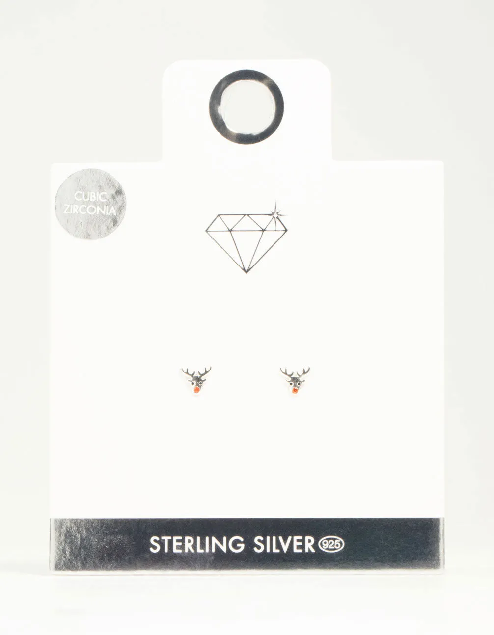 Sterling Silver Reindeer Stud Earrings sold by lovisa product image thumbnail 3