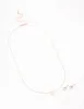Gold Cubic Zirconia Necklace & Stud Earrings Set sold by lovisa