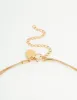 Waterproof Gold Plated Stainless Steel Layered Pearl Pendant Necklace sold by lovisa