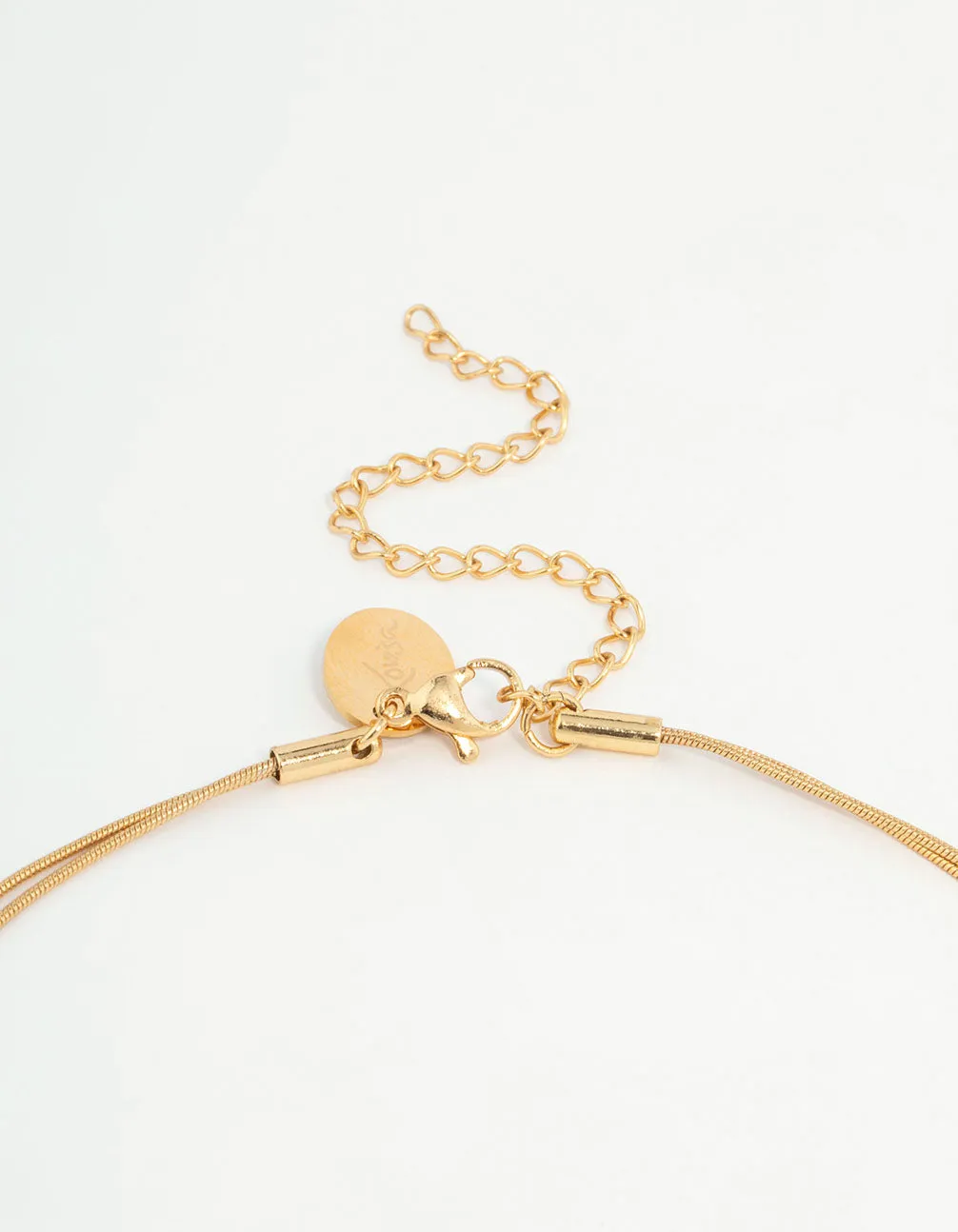 Waterproof Gold Plated Stainless Steel Layered Pearl Pendant Necklace sold by lovisa product image thumbnail 3