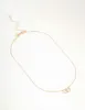 Gold Diamante Open Circle Necklace sold by lovisa