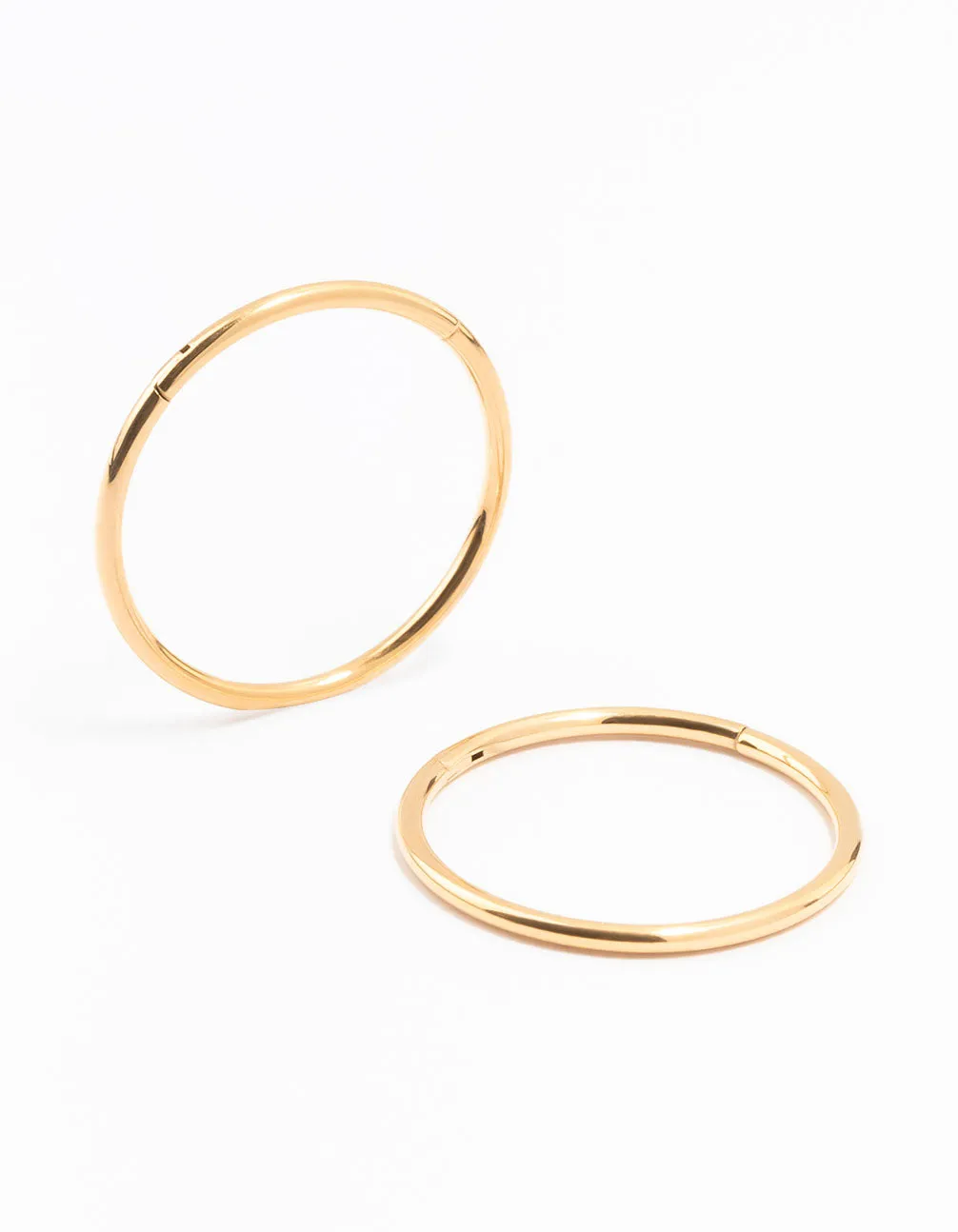 Gold Plated Surgical Steel Sleeper Earrings 14MM sold by lovisa product image thumbnail 2