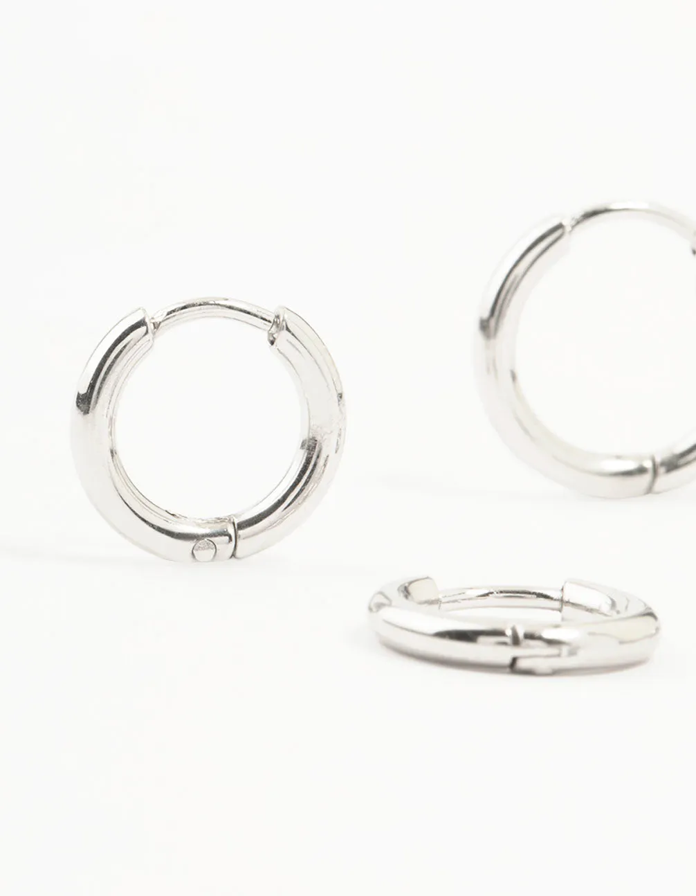 Surgical Steel Classic Hoop Earrings 2-Pack sold by lovisa product image thumbnail 2