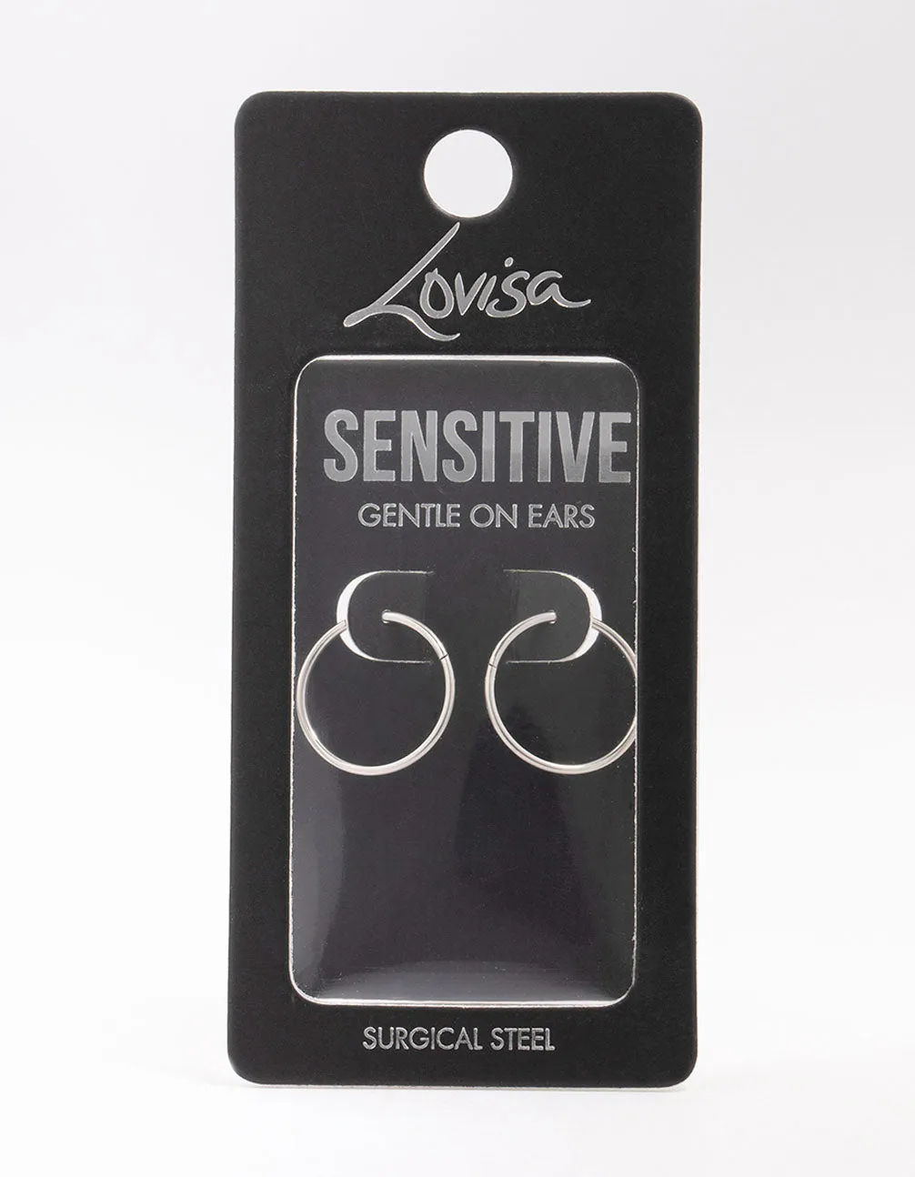 Surgical Steel Sleeper Hoop Earrings 16mm sold by lovisa product image thumbnail 3