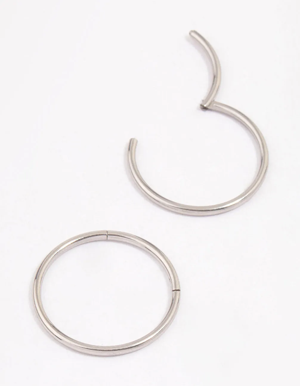 Surgical Steel Sleeper Hoop Earrings 16mm sold by lovisa product image thumbnail 2