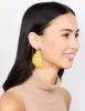 Yellow Beaded Lemon Drop Earrings sold by lovisa