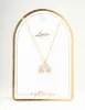 Gold Diamante Rainbow Necklace sold by lovisa