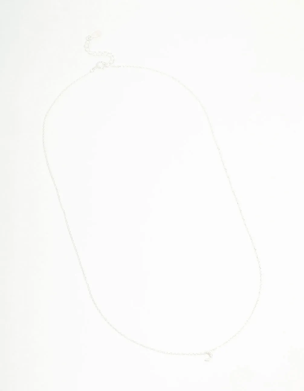 Sterling Silver Cubic Zirconia Moon Necklace sold by lovisa product image thumbnail 2