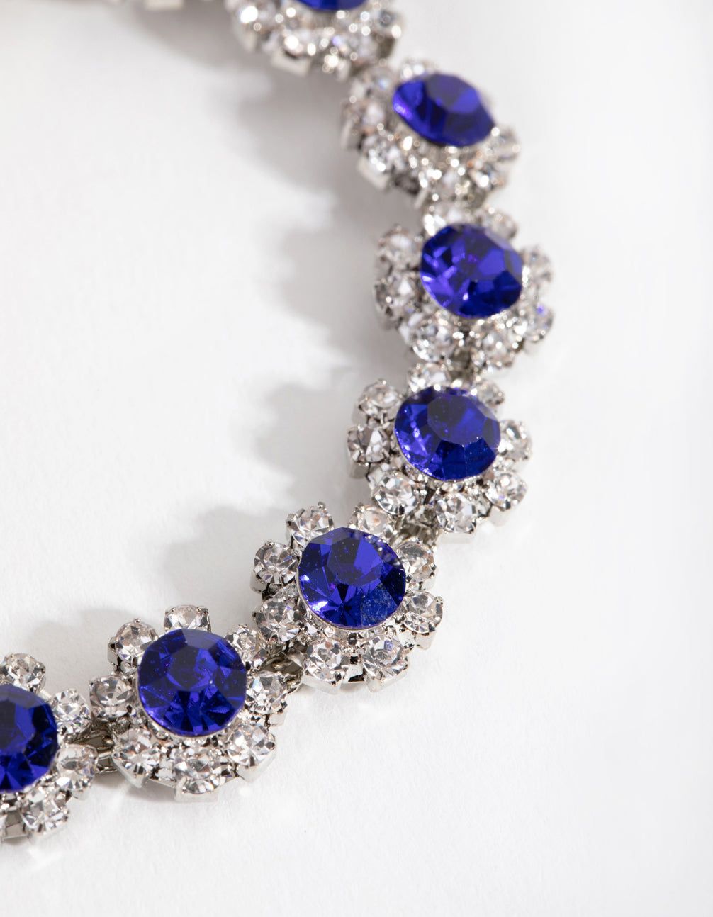 Rhodium Diamante Flower Bracelet sold by lovisa product image thumbnail 2