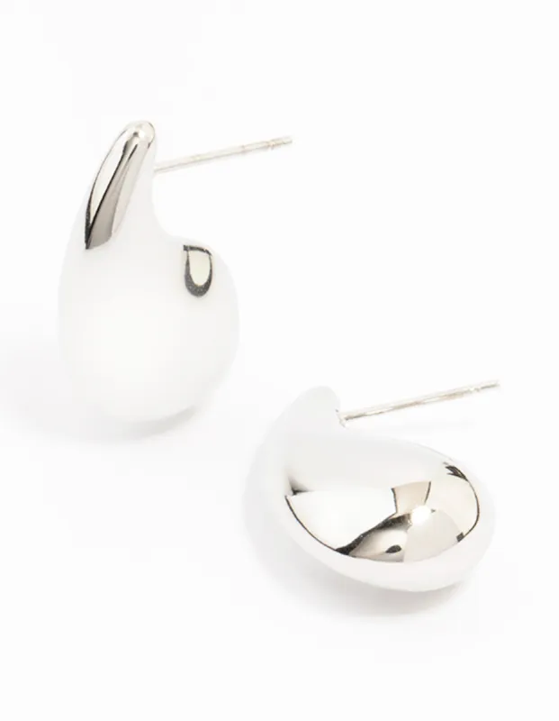 Waterproof Stainless Steel Skinny Bubble Drop Earrings sold by lovisa