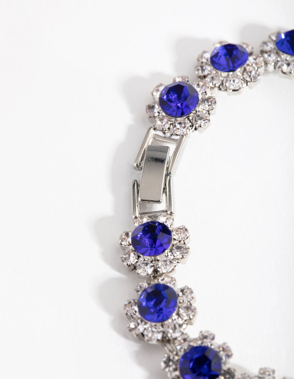 Rhodium Diamante Flower Bracelet sold by lovisa product image thumbnail 3