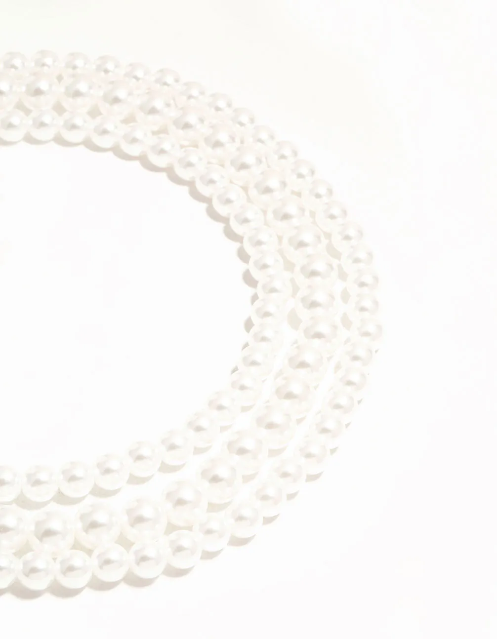 Pearl Short Gold Necklace sold by lovisa