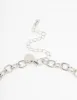 Silver Heart & Cross Charm Necklace sold by lovisa