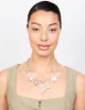 Silver Heart & Cross Charm Necklace sold by lovisa