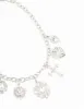 Silver Heart & Cross Charm Necklace sold by lovisa