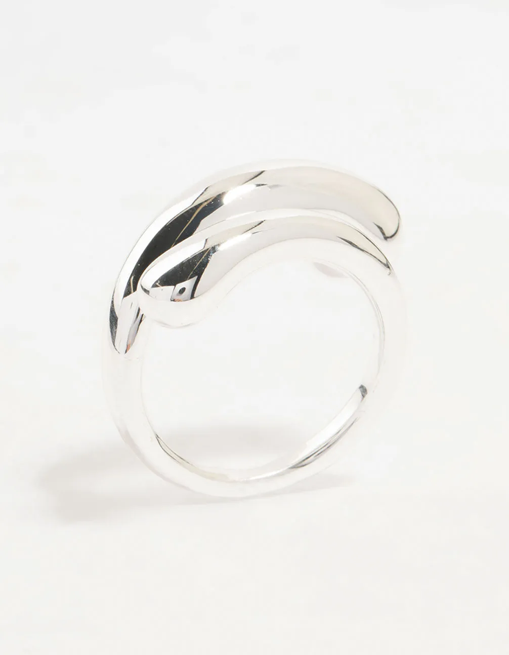 Silver Plated Slim Wrapped Ring sold by lovisa product image thumbnail 3