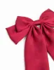 Red Satin Fabric Bow Drop Clip sold by lovisa
