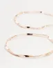 Rose Gold Twisted Bangles 5-Pack sold by lovisa