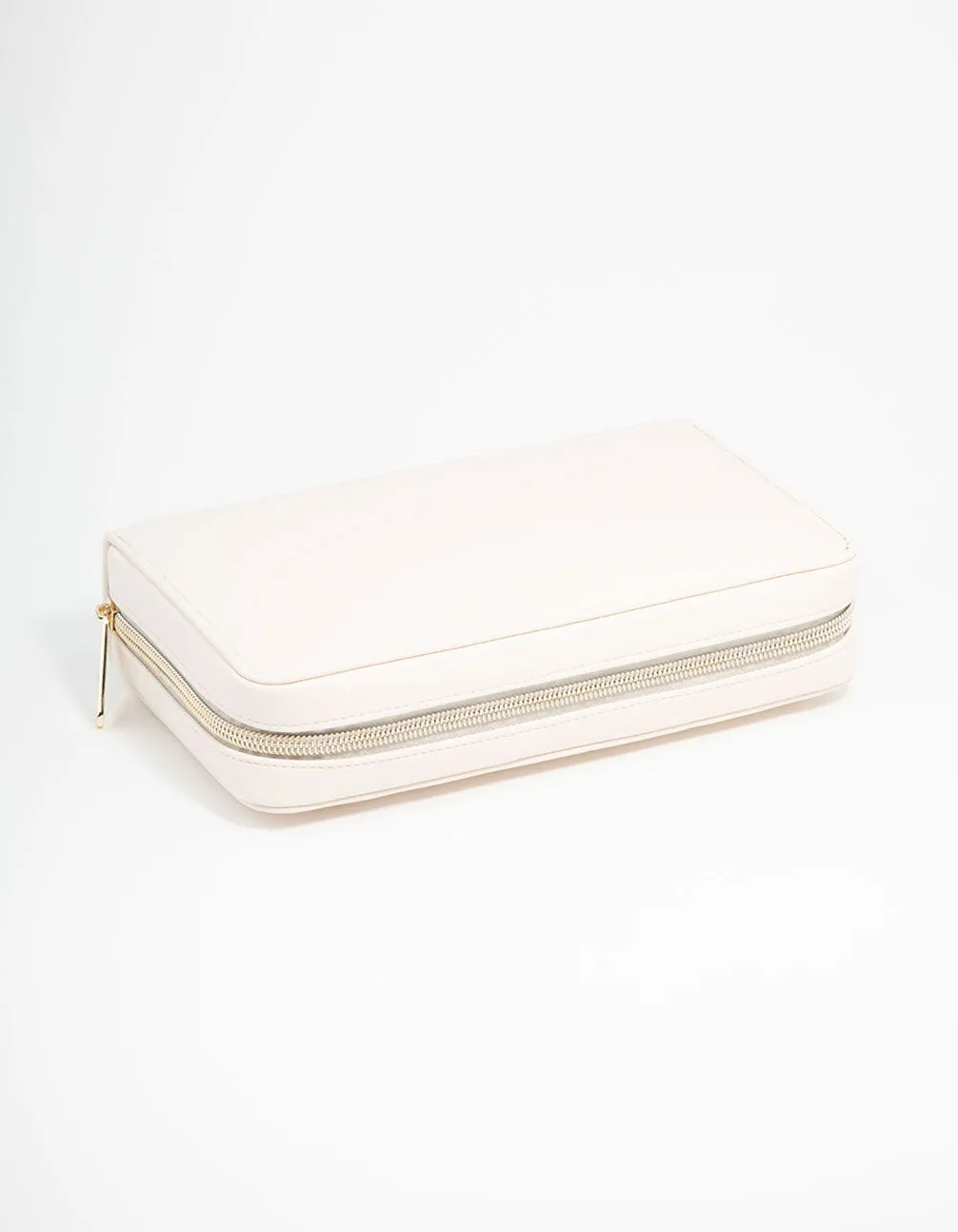 Cream PU Leather Wallet Jewellery Case sold by lovisa product image thumbnail 3