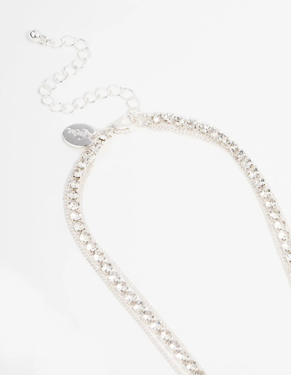 Silver Layered & Cord Pendant Necklaces 2-Pack sold by lovisa product image thumbnail 3