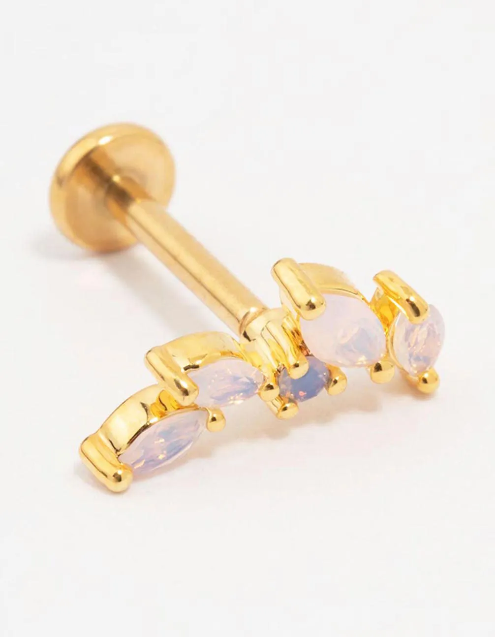 Gold Plated Surgical Steel Marquise Crawler Flat Back sold by lovisa