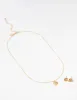 Gold Rosette Necklace and Stud Earrings Set sold by lovisa