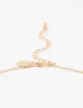 Gold Rosette Necklace and Stud Earrings Set sold by lovisa