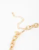 Gold Chain Stone Necklace sold by lovisa