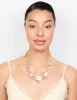 Gold Chain Stone Necklace sold by lovisa