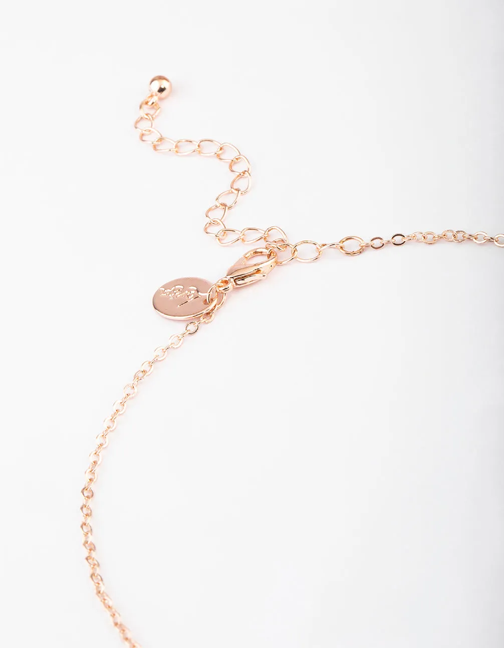 Rose Gold Butterfly Necklace & Drop Earrings Set sold by lovisa product image thumbnail 3